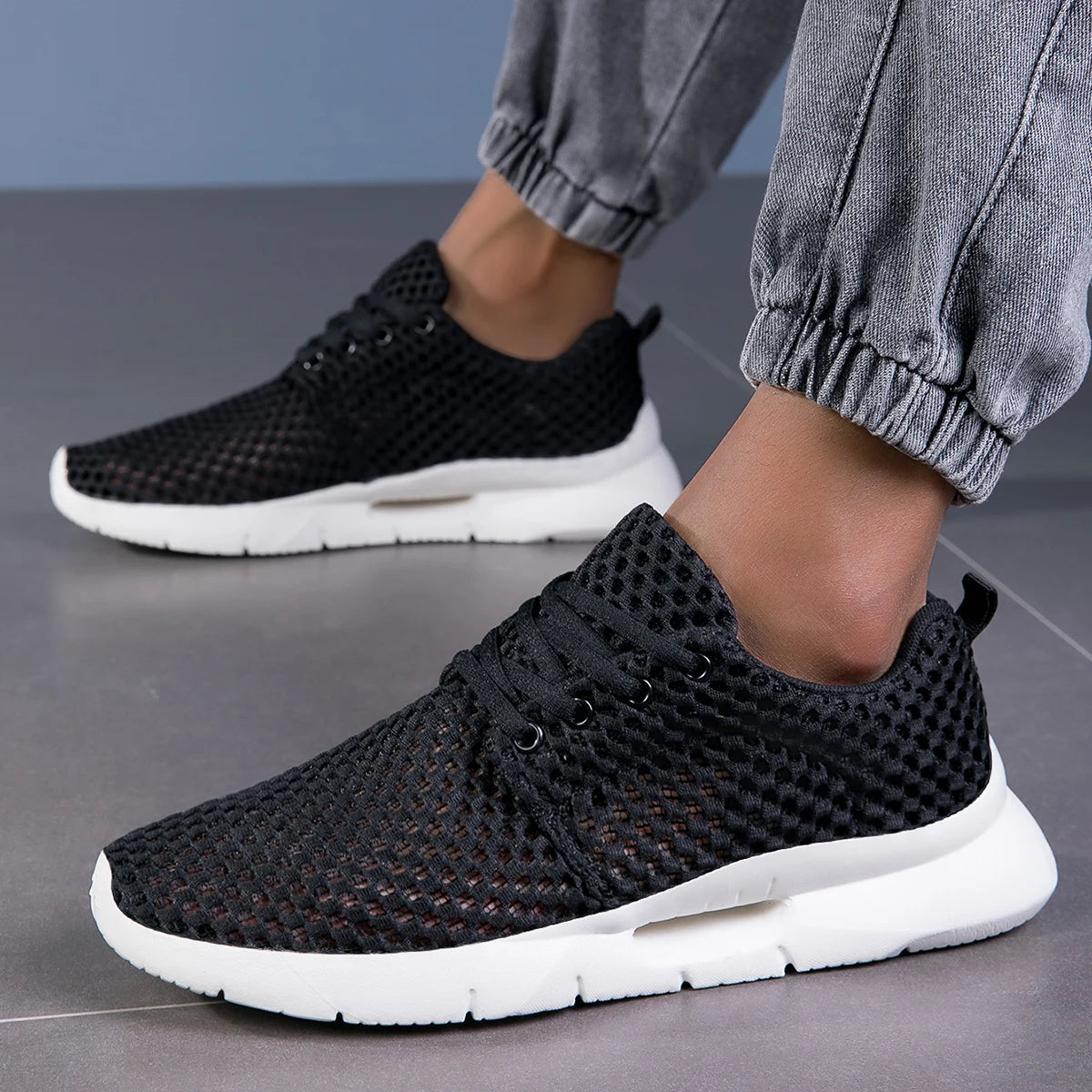 Vento Men Classic Breathable Mesh Orthopedic Sneakers